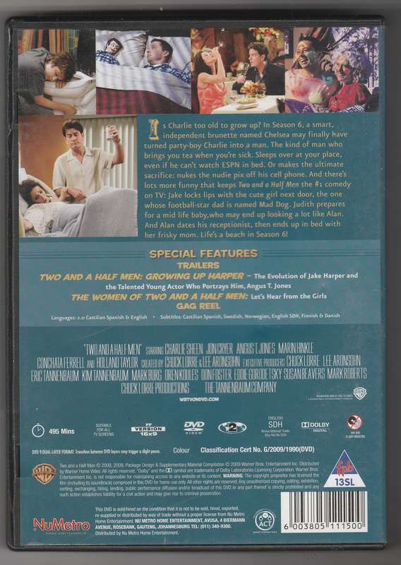 Two And A Half Men The complete Sixth Season
