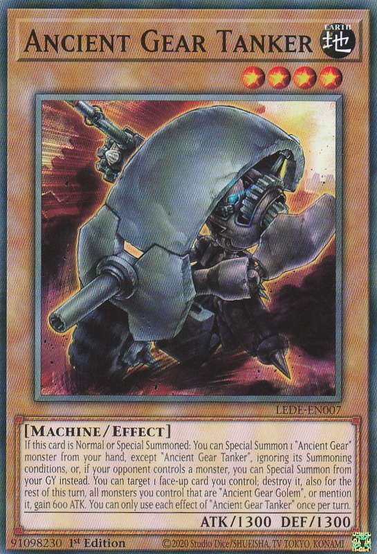 Yu-Gi-Oh! Legacy of destruction Ancient Gear Tanker