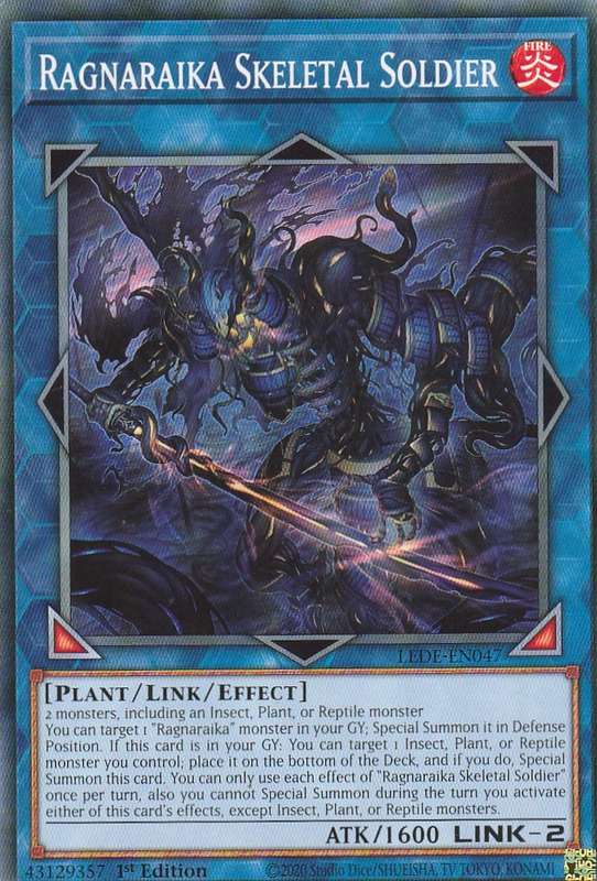 Yu-Gi-Oh! Legacy of destruction Ragnaraika Skeletal Soldier