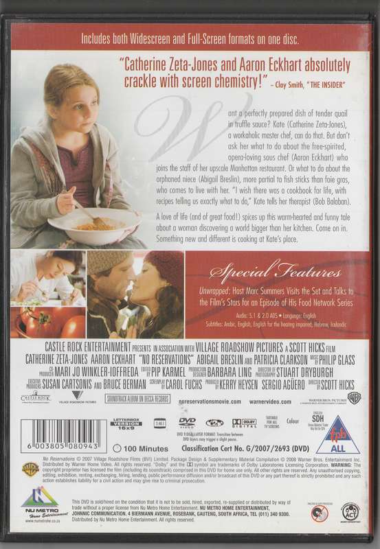 No Reservations