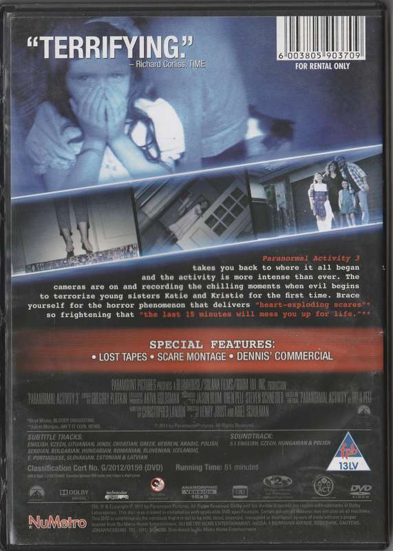Paranormal Activity 3