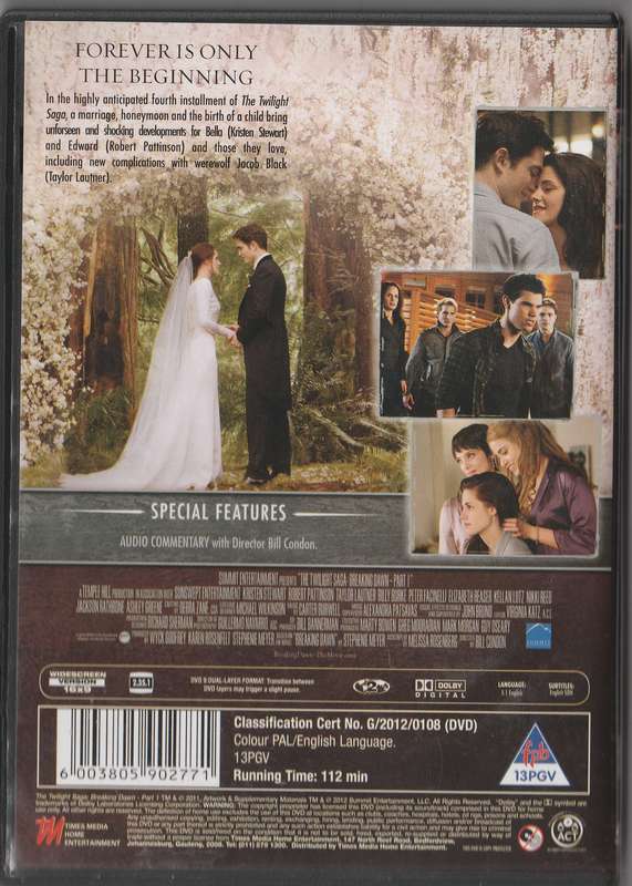 Breaking Dawn part 1