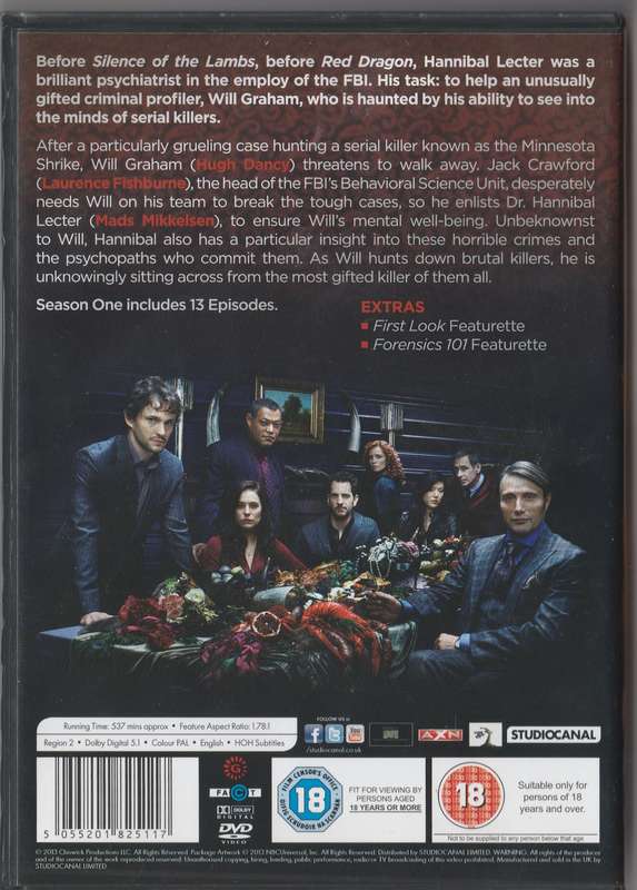 Hannibal The Complete first season
