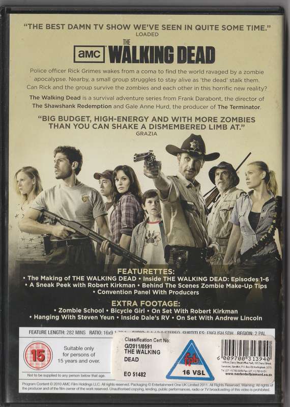 The Walking Dead The Complete first season