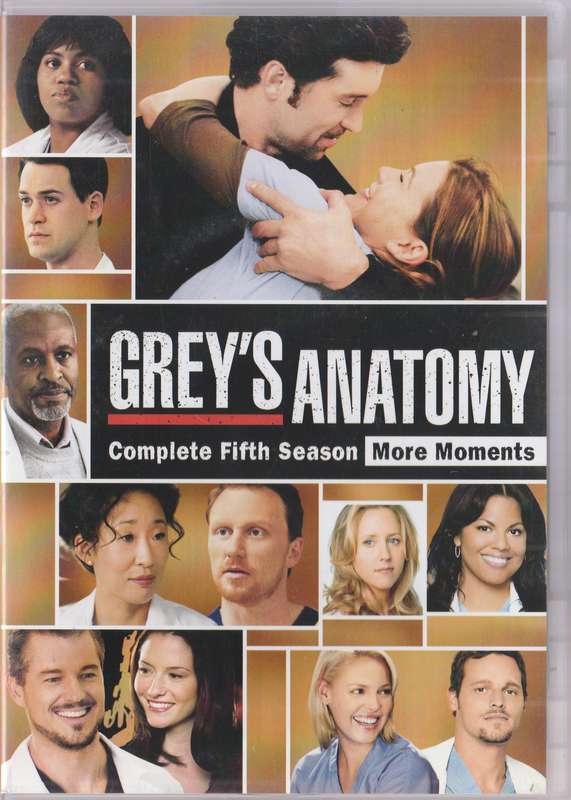 Grey's Anatomy The Complete Fifth season