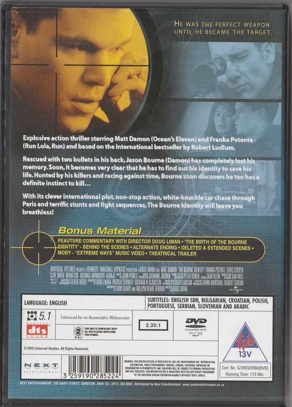 The Bourne Identity