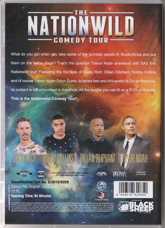 Trevor Noah The Nation Wild comedy tour