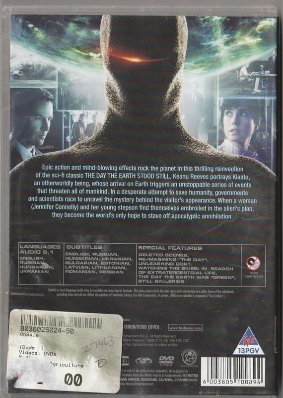The day the Earth stood still