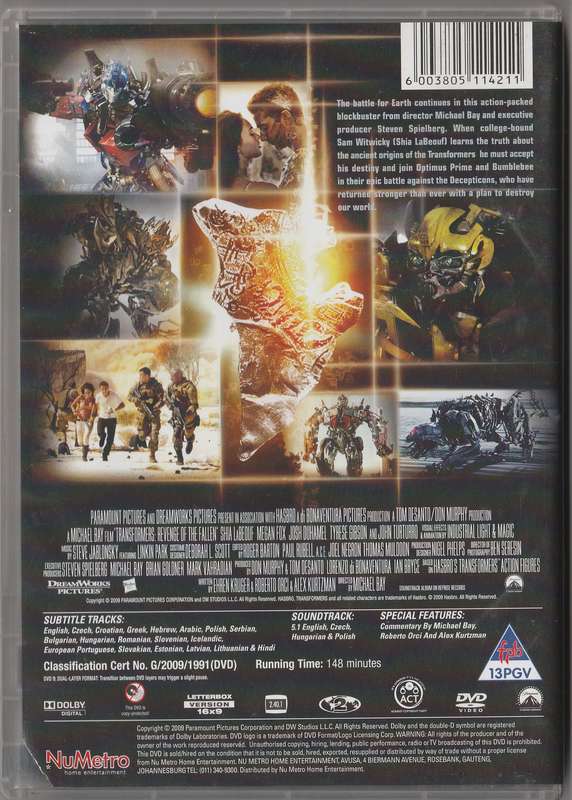 Transformers: Revenge of the Fallen