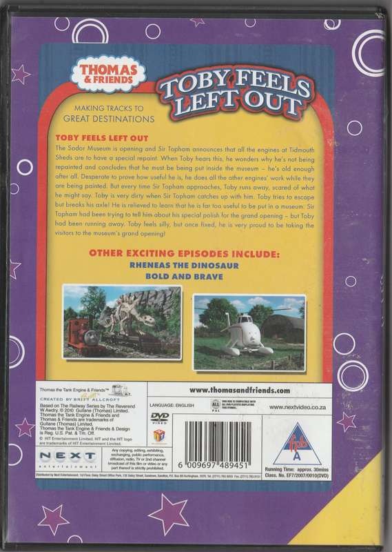 Thomas & Friends Toby feels left out