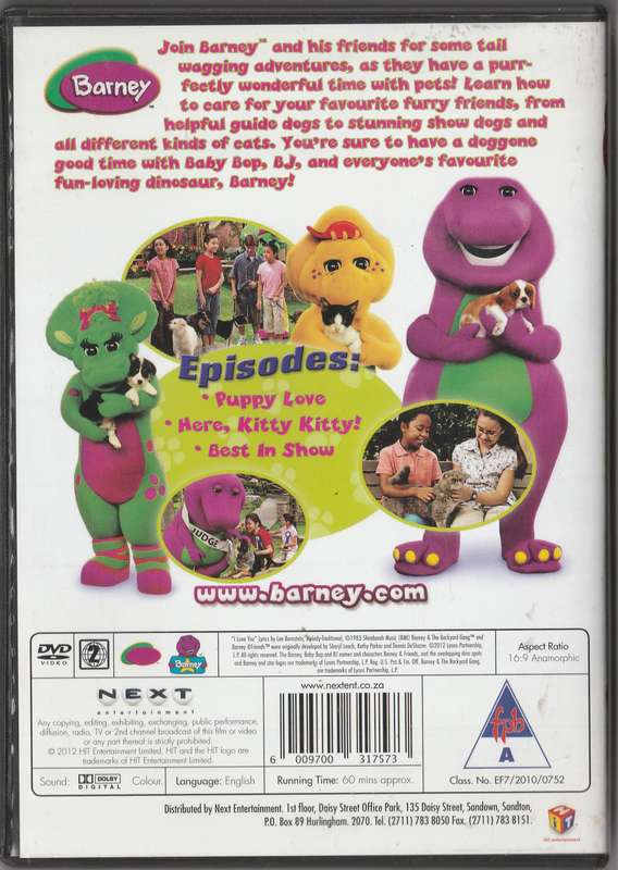 Barney Furry friends