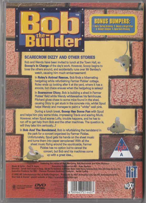 Bob The Builder Scarecrow Dizzy and other stories