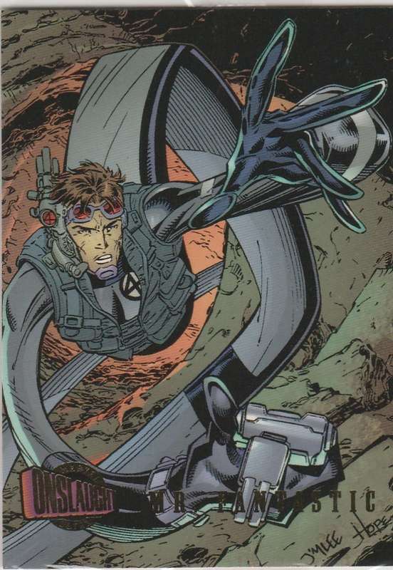 Marvel Ultra: Onslaught - Mr. Fantastic card ( sealed)