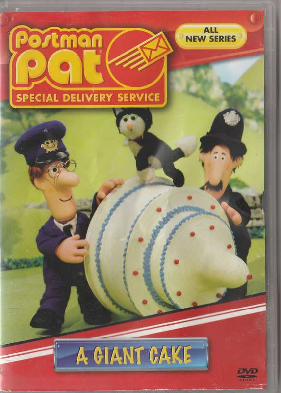 Postman Pat special delivery service - A giant cake