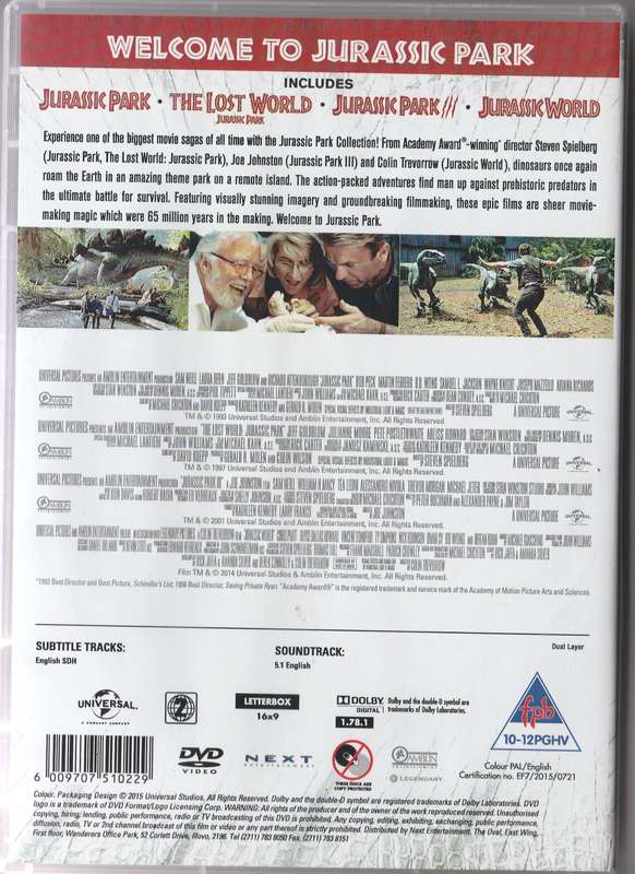 Jurassic Park collection