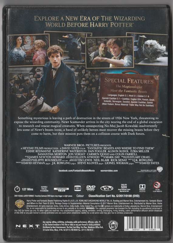 Fantastic Beasts and where to find them