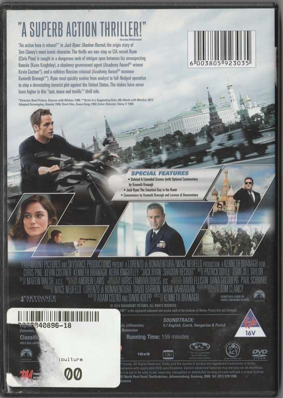Jack Ryan: Shadow Recruit