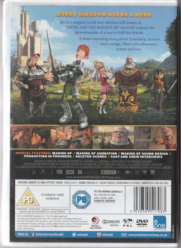 Justin and the Knights of Valour