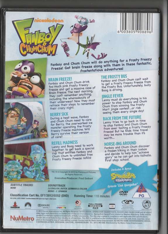 Fanboy & Chumchum Brain Freeze!