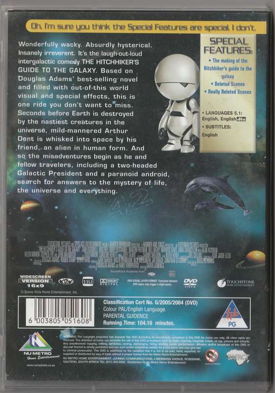 The Hitchhiker's guide to the Galaxy