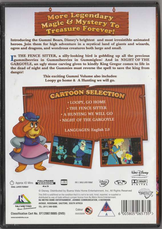 Adventures of the Gummi Bears volume 3