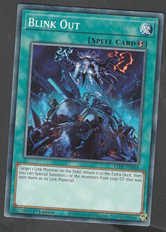 Yu-Gi-Oh! Legacy of destruction Blink Out