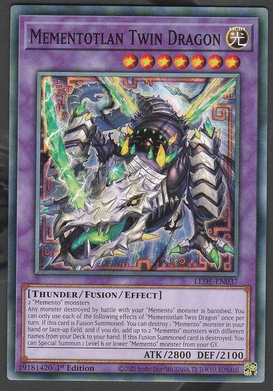 Yu-Gi-Oh! Legacy of destruction Mementotlan Twin Dragon
