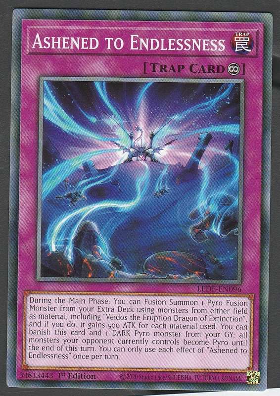 Yu-Gi-Oh! Legacy of destruction Ashened to Endlessness