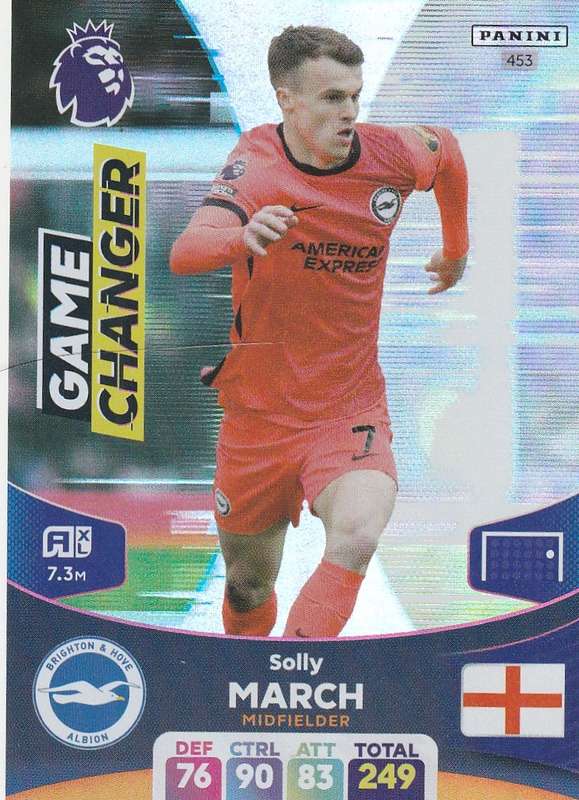 Premier League Adrenalyn XL Game Changer Solly March