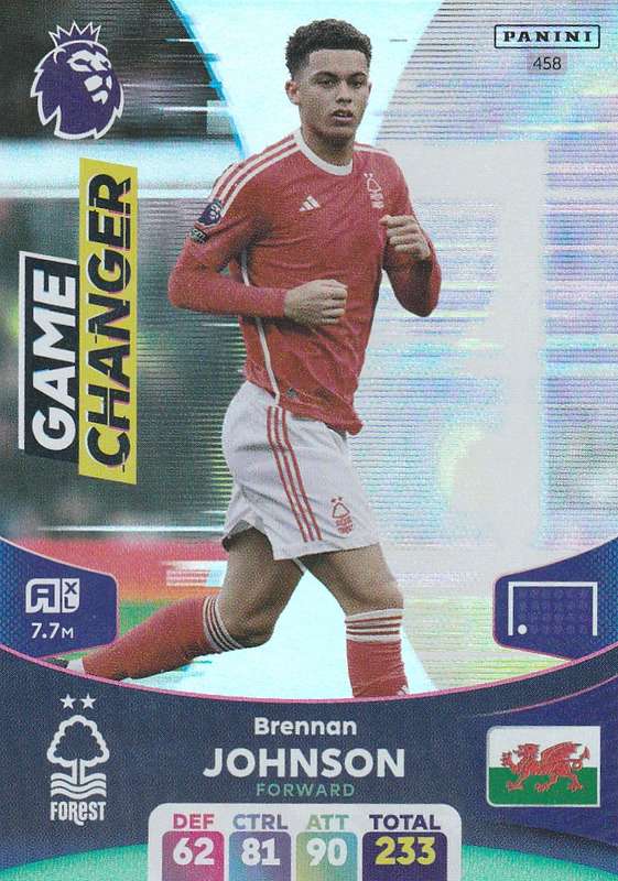 Premier League Adrenalyn XL Game Changer Brennan Johnson