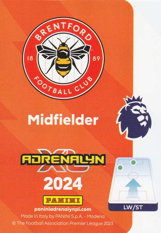 Premier League Adrenalyn XL Adrenalyn Rush Yoane Wissa