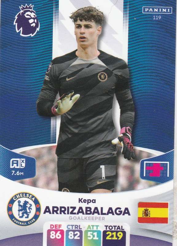 Premier League Adrenalyn XL Kepa Arrizabalaga