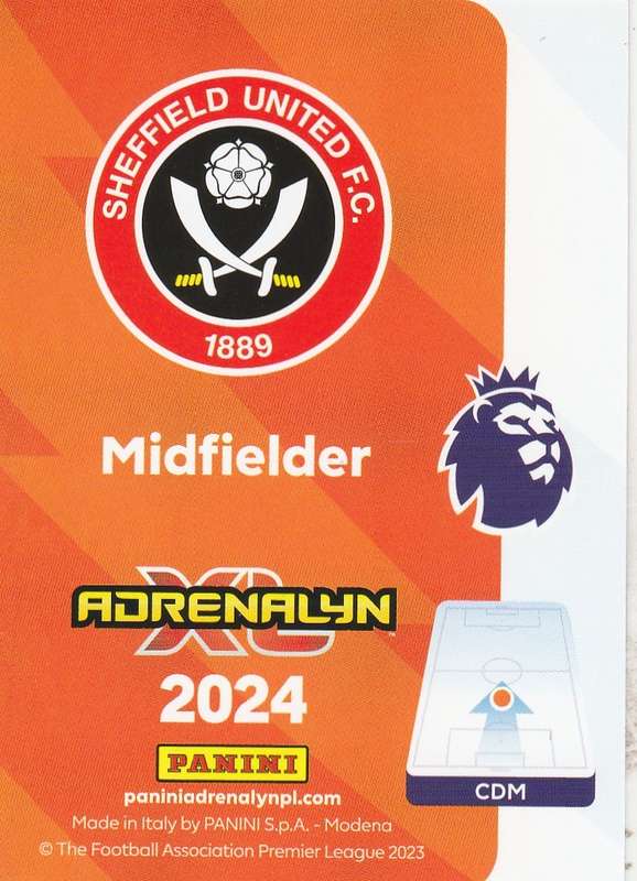 Premier League Adrenalyn XL Sander Berge