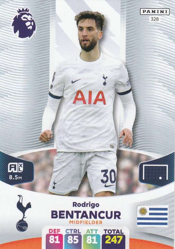 Premier League Adrenalyn XL Rodrigo Bentancur