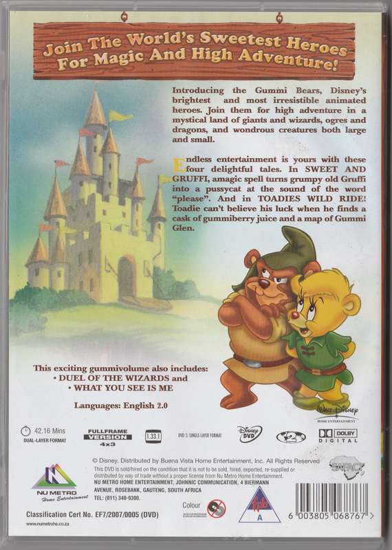 Adventures of the Gummi Bears volume 4