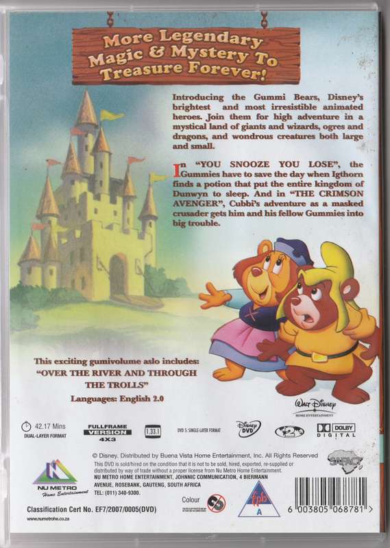 Adventures of the Gummi Bears volume 6