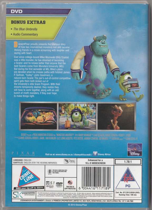 Monsters university