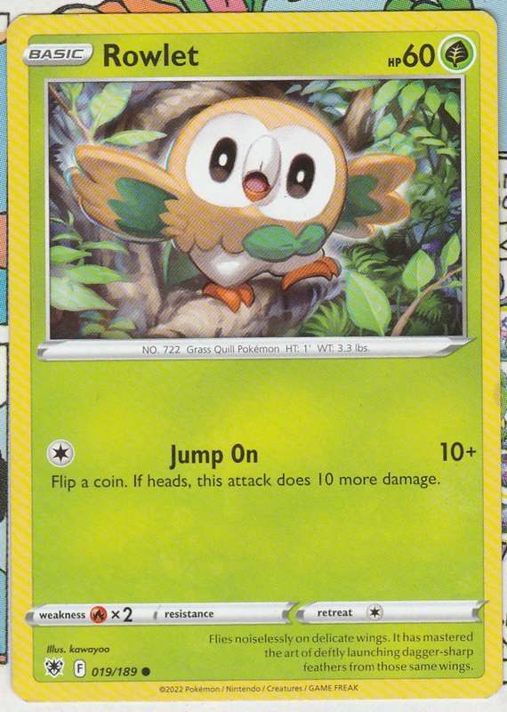 Rowlet Astral Radiance