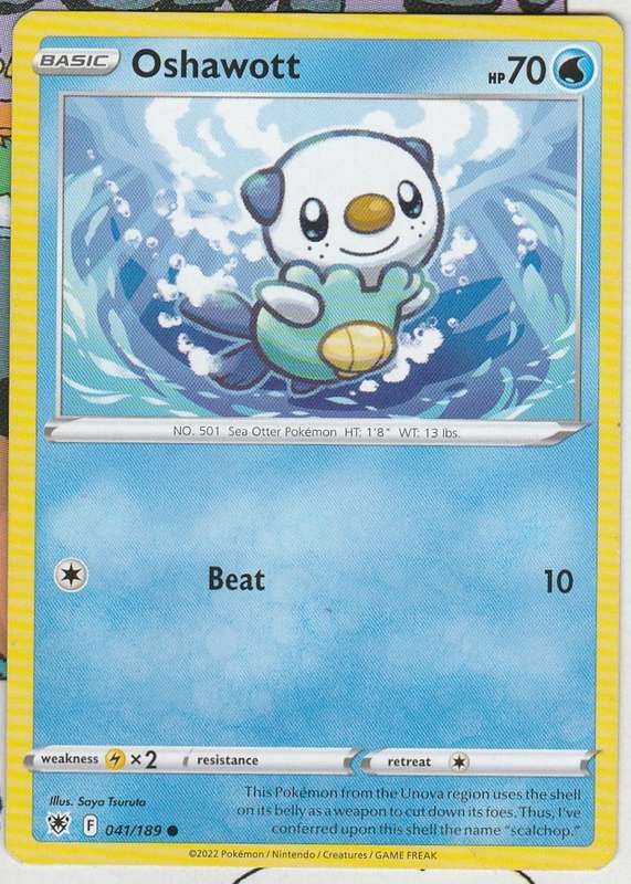 Oshawott Astral Radiance