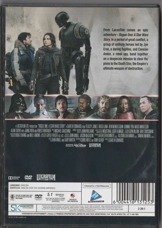 Rogue One A Star Wars story