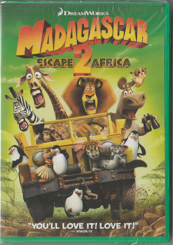 Madagascar 2 Escape 2 Africa (New and sealed)
