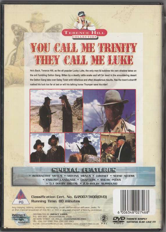 You call me Trinity they call me Luke