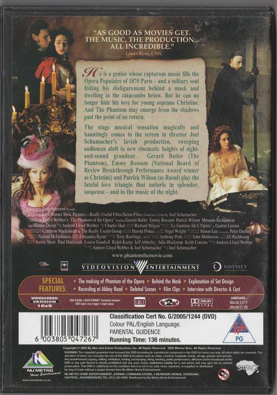 The Phantom of the Opera