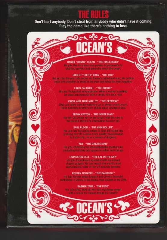 Ocean's Eleven Twelve Thirteen box set