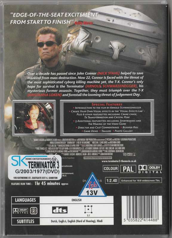 Terminator 3 Rise of the machines