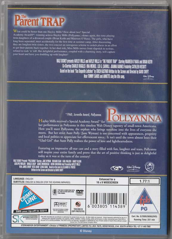 The Parent Trap/ Pollyanna