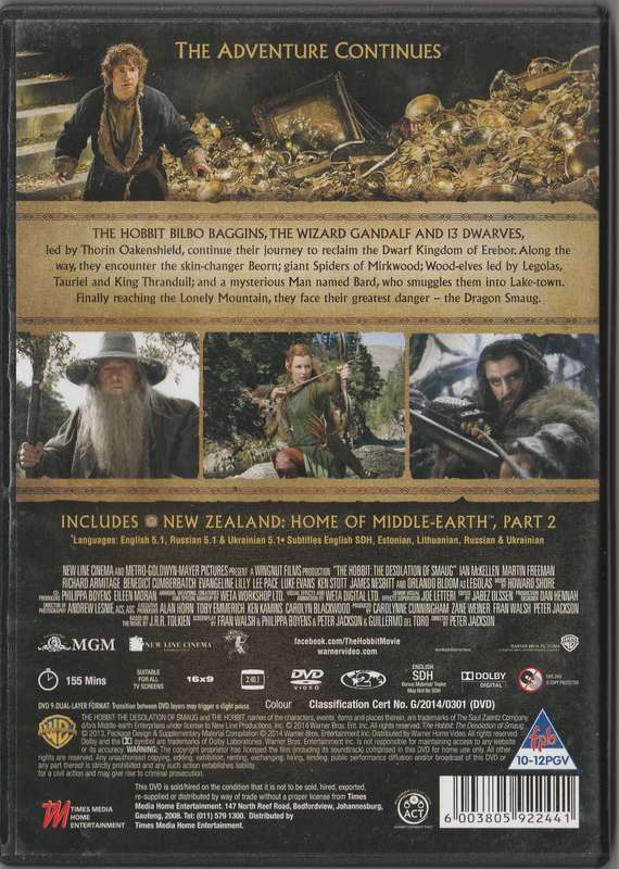 The Hobbit The desolation of Smaug