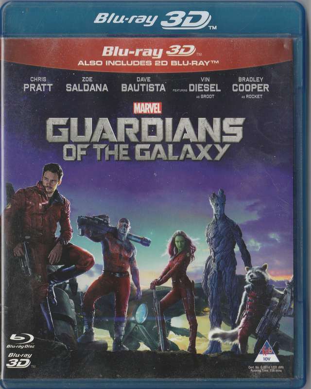 Guardians of the Galaxy (Blue-ray 3D)