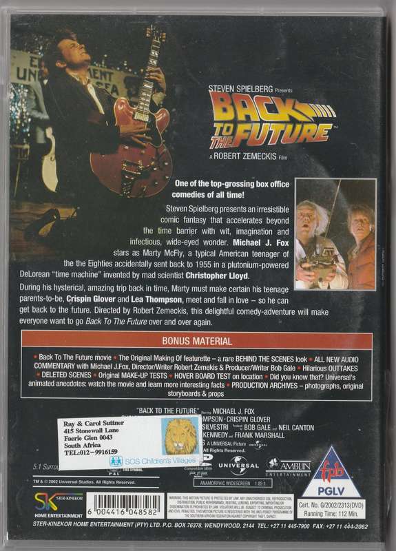 Back to the Future