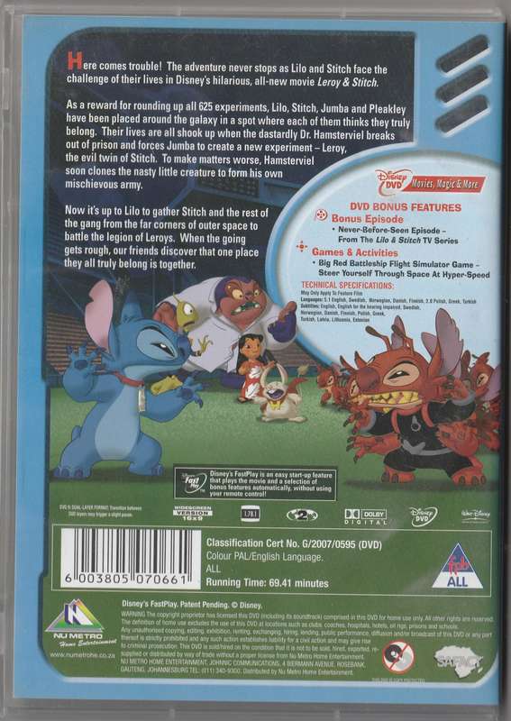 Leroy & Stitch
